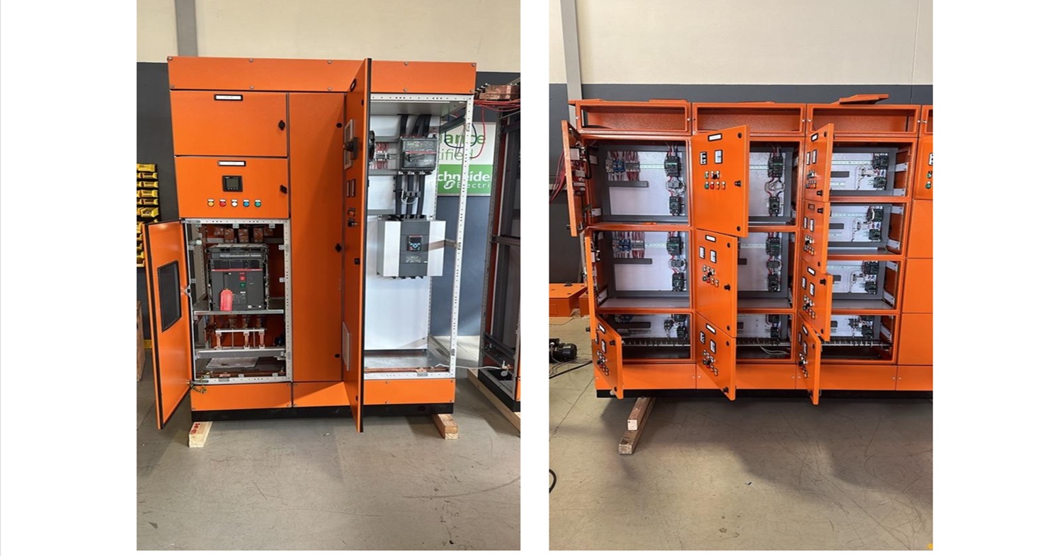 Klapperkop MCC panel assembly